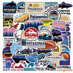 Outdoor Adventure Stickers 55 Pcs Wilderness Nature VSCO Stickers Pack Hiking Camping Travel Waterproof Vinyl Decals for Water Bottle Hydro Flask Laptop Luggage for Adults Teens Girls