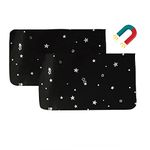 ZATOOTO Car Sun Shades Magnetic- Car Curtain for Baby/Kids, Car Window Privacy Blackout, Black(2 PCS)