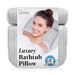 Luxurious Bath Pillow by Lady McBath (Grey)