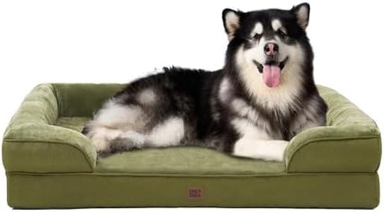 EHEYCIGA Orthopedic XXL Dog Bed, Waterproof Washable XL Big Pet Bed 52"