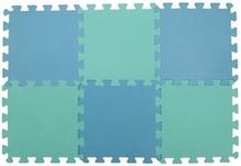 KnitPro KP10874 Lace Blocking Mats (Pack of 9) (Assorted Colours), Blue