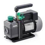Orion Motor Tech 4.5cfm Vacuum Pump, 1 Stage HVAC Vacuum Pump for R12 R22 R134a R410a Systems, Small 1/3hp 38 Micron Vacuum Pump for Air Conditioner Servicing Resin Degassing and More, Oil Included