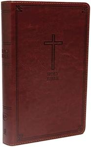 KJV Holy Bible: Deluxe Gift, Brown Leathersoft, Red Letter, Comfort Print: King James Version