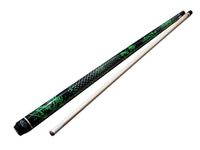 Champion Green Dragon Pool Cue Stick, Billiard Glove, Predator 314 Taper, 12.75mm, Retail Price: MSRP $220 (18 oz, No Case)