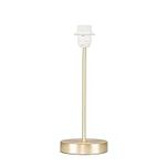 Modern Standard Table Lamp Base in a Gold Metal Finish