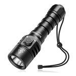 Sofirn SD03 Dive Torch, 1800 Lumens Scuba Diving Flashlight with 3 Light Modes,IPX8 Waterproof 100M Underwater Dive Lights with Battery and Charger, Suitable for Diving,Cave Crossing,Adventure