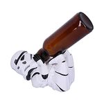 Nemesis Now Original Stormtrooper Sci-Fi Wine Bottle Holder Figurine, White, One Size