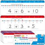 15 PCS Number Line Dry Erase Boards