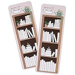 50 Pieces Book Tracker Bookmarks Pa