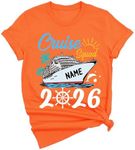 Custom Cruise Squad 2025 T-Shirts, Family Making Memories Together Shirt, Birthday Trip Shirts, Travel Tee, Holidays Outfit, Youth Orange Large