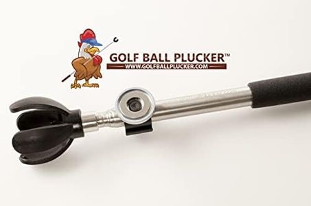 Stainless Steel Telescopic Golf Ball Picker with Magnet - Golf Ball Grabber & Golf Ball Retrievers for Quick, Easy Pickups Golf Ball Pick Up & Retrieval