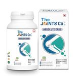 The Joints Co Absolute Ease with Glucosamine Chondroitin MSM HA Complex+Herbal Blend, 30 Tablets for Joints,Bones & Cartilage (Pack of 1)