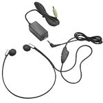 Flexfone FLX-10 Twin Speaker Transcription Headset with Volume Control