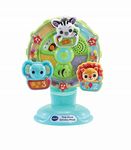 VTech Baby Sing Along Spinning Wheel, Baby Sensory Toy with Colours, Objects and Animals, Spinning Wheel Toy with Suction Cup, 6 Months +, English Version,Multicolor,‎8 x 15 x 20 cm