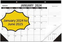 Wabhas Desk Calendar 2024-2025 -18 