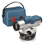 Bosch Professional Optical Level GOL 20 G (20x magnification, unit of measure: 400 Gon, range: up to 60m, in carrying case)