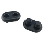 ZCZQC 2PCS Cooler Feet Incubator Non-Slip Rubber Feet for RTIC 45pt 65pt 110pt 145pt Coolers Foot