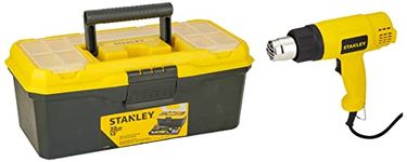 STANLEY STXH1800 1800W 2-Speed Heat Gun with STANLEY 1-71-948 13-Inches Tool Box