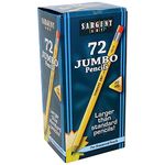 Sargent Art 72 Jumbo Pencils Class Pack, Beginner Yellow Pencils (22-7276)