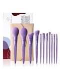 Makeup Brushes, EIGSHOW 11pcs Professional Makeup Brush Kit, Cruelty-Free Bamboo Synthetic Fiber Bristles Cosmetics Brushes Set with Bag