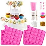 Cake Pop Maker Kit with 2 Silicone 