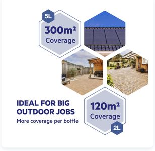 Wet & Forget Outdoor Patio Cleaner 5L – Mould, Algae & Black Spot Remover