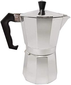 Primula PES-3306 Stovetop Espresso Coffee Maker - For Bold, Full Body Espresso – Easy to Use – Makes 6 Traditional Demitasse Cups Aluminum