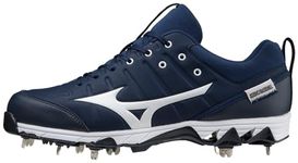 9-Spike Men's Metal Baseball Cleat 10