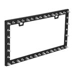 Bell Automotive 22-1-46117-8 Spike License Plate Frame