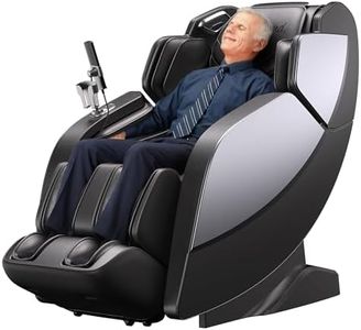 BOB AND BRAD Massage Chair Full Body, Zero Gravity SL-Track, 4D-Pro Massage with 19 Preset Modes & 11 Techniques, Back Heat, 16 Airbags, 3D Foot Rollers for Deep Tissue Relief in Home Office
