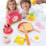 Durable Wooden Kids Pretend Play Br