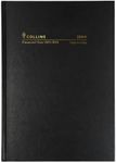 Collins 2023-24 Financial Year Diary 2 Days to a Page, Size A5, Black