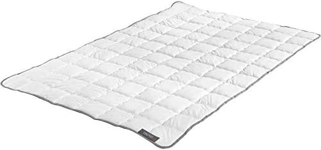 Badenia Trendline Clean Cotton leichte Bettdecke für den Sommer, 135 x 200 cm, Öko- Tex zertifiziert, produziert nach deutschem Qualitätsstandard