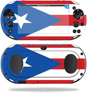 MightySkins Skin Compatible with Sony PS Vita (Wi-Fi 2nd Gen) wrap Cover Sticker Skins Puerto Rican FLG