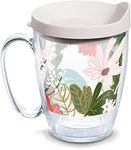 Tervis Mellow Floral Made in USA Double Walled Insulated Tumbler Travel Cup Keeps Drinks Cold & Hot, 16oz - Mug, Classic