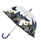 Marvels DC Comics Kids Batman Umbrella Brolly Windproof Umbrella 60cm Black B09JSXK76Z