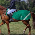 Harrison Howard Climax Exercise Sheet Competition Rug Fleece Waterproof Hi-vis Lining Train Sheet for Horse -Teal