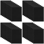 Yahenda Spiral Notebook Bulk A5 College Ruled Journals Notebooks Lined 8.3 x 5.5 Inch Note Books Composition Writing Thick Paper Notebook for Office Business School Gifts Supplies(Black, 36 Pcs)