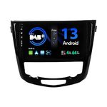 SXAUTO【Built-in DAB】Android 13 IPS Car Stereo For Nissan X-Trail Qashqai J11 Rouge(2014-2018) - Wireless CarPlay/Android Auto - Camera + MIC - 4G+64G - 10.1 Inch 2 Din - AHD SWC Fast-boot 360-CAM DSP