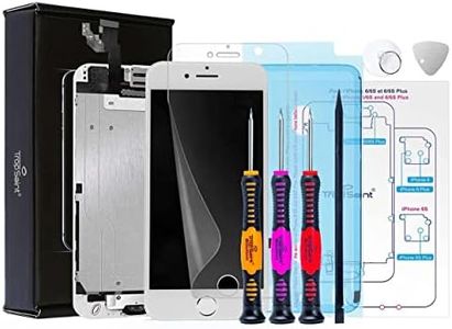 Trop Saint Display White for iPhone 6 (4.7) Inch Replacement Screen LCD Complete with Instructions [Cannot Guarantee Instructions in English] Magnetic Screw Card, Tool and Screen Protector