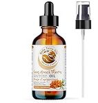 Sea Buckthorn Oil. 120ml. 100% Pure. Cold-pressed from Berry. Unrefined. Organic. Non-comedogenic. Rich in Vitamin C. Soothes Dry Skin. Natural Moisturizer for Hair, Skin, Stretch Marks. Bella Terra Oils.…