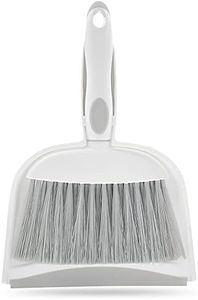 Mini Broom and Dustpan Set Small Dustpan and Brush Set Whisk Broom and Dustpan Set Small Broom and Dustpan Set for Desk, Home, Kitchen Necessities, Small Dust pan and Brush Set (Gray)