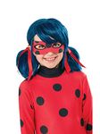 Rubie's Official Miraculous Lady Bug Wig, Kids Fancy Dress Accessory