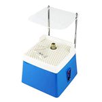 Toplionace 220V Mini Automatic Grinder Water Tinted Glass Corner Grinding Machine Desktop DIY (with Deflector Panel)