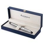 Waterman Expert3 Stainless Steel CT Fountain Pen, Medium Point