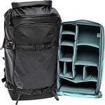 Shimoda Action X70 Water Resistant Camera Backpack Starter Kit - Fits Cinema, DV, DSLR, Mirrorless Cameras & Lenses - Extra Large DV Core Unit Modular Camera Insert Included - Black