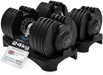BRAINGAIN 15 in 1 Adjustable Dumbbe
