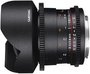 Samyang 14 mm T3.1 VDSLR II Manual Focus Video Lens for Nikon DSLR Camera