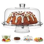 Homeries Acrylic Cake Stand with Do