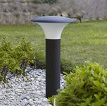 LEGEEN Light 2 Feet Black Waterproof Garden Light Gate Light Bollard Light Pole Light for Gardern, Pathway, EnteryWay, Pole, Pillar, Park, Home Area Bulb Included (59 cm) (Pack of-1)